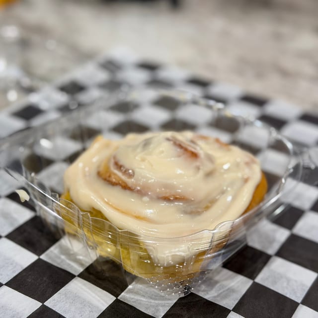 Pumpkin Cinnamon Roll.