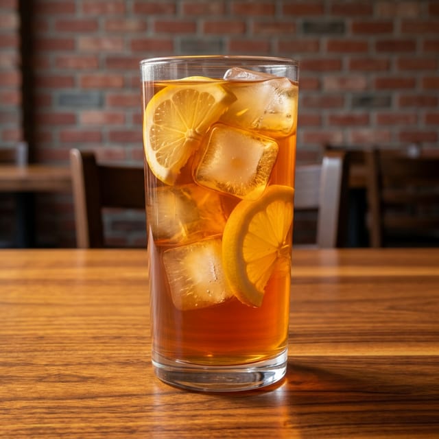 Iced Black Tea.
