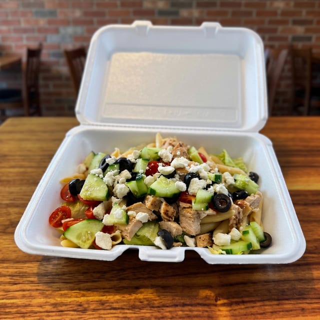 Mediterranean Chicken Salad.
