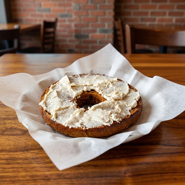 Bagel and Cream Cheese.