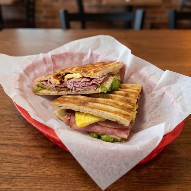 Breakfast Panini.