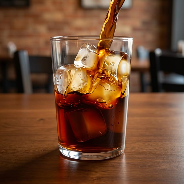 Iced Coffee.