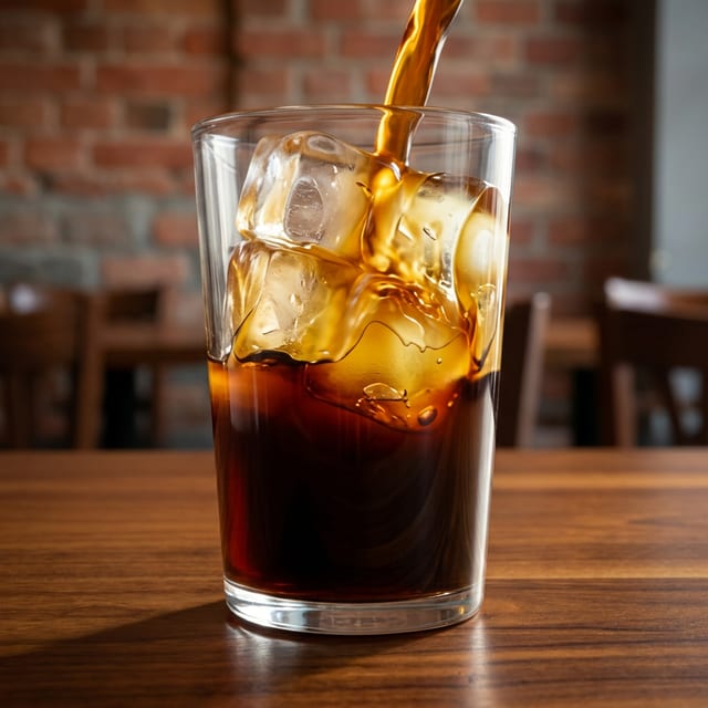Iced Coffee.