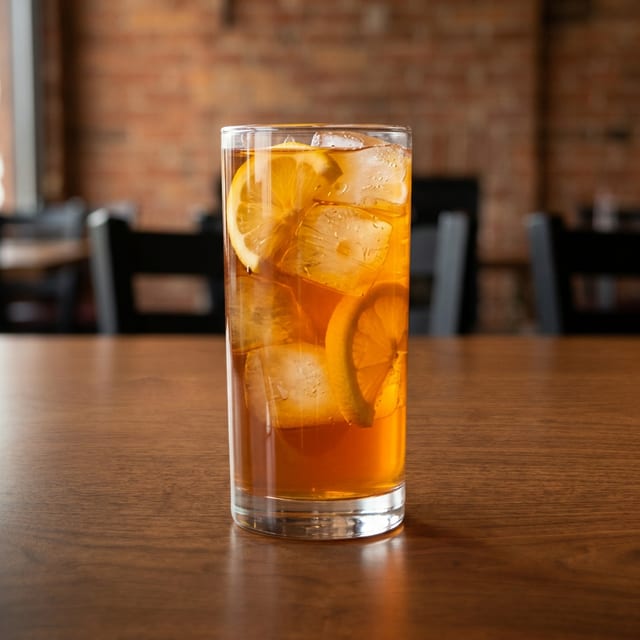 Iced Black Tea.