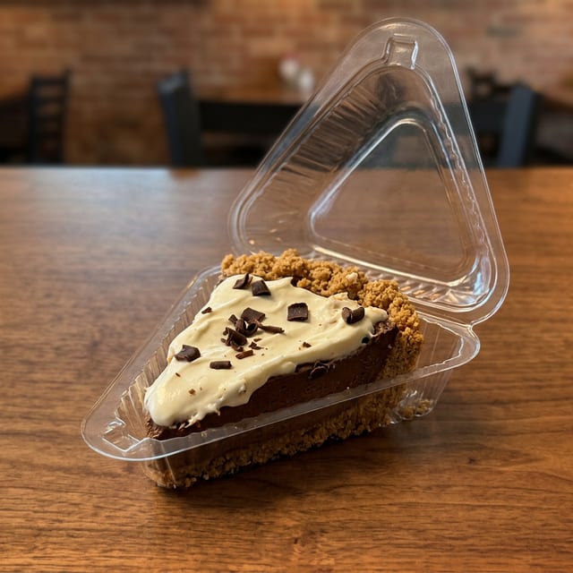 Chocolate Cream Cheese Pie.
